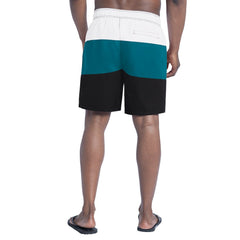 Jacksonville Jaguars G-III Sports by Carl Banks Sunrise Volley Swim Shorts - Black/Teal sale
