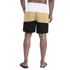 New Orleans Saints G-III Sports by Carl Banks Sunrise Volley Swim Shorts - Black/Gold sale
