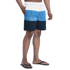 Tennessee Titans G-III Sports by Carl Banks Sunrise Volley Swim Shorts - Navy/Light Blue online