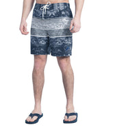 Detroit Lions G-III Sports by Carl Banks Horizon Volley Swim Shorts - Navy/Gray online