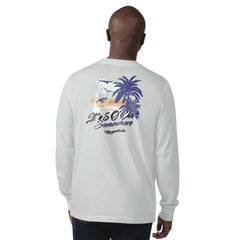 Baltimore Ravens Margaritaville It's Five O'Clock Somewhere Long Sleeve T-Shirt - Gray cheap