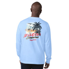Houston Texans Margaritaville It's Five O'Clock Somewhere Long Sleeve T-Shirt - Light Blue for sale