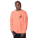 Cincinnati Bengals Margaritaville It's Five O'Clock Somewhere Long Sleeve T-Shirt - Orange discount