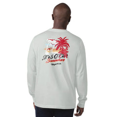 Atlanta Falcons Margaritaville It's Five O'Clock Somewhere Long Sleeve T-Shirt - Gray sale