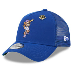 Chicago Cubs 2025 Big League Chew A-Frame 9FORTY Adjustable Trucker Hat Royal