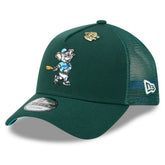 Athletics 2025 Big League Chew A-Frame 9FORTY Adjustable Trucker Hat Green