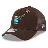 San Diego Padres 2025 Big League Chew A-Frame 9FORTY Adjustable Trucker Hat Brown