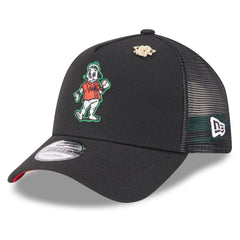 San Francisco Giants 2025 Big League Chew A-Frame 9FORTY Adjustable Trucker Hat Black