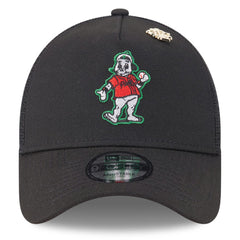 San Francisco Giants 2025 Big League Chew A-Frame 9FORTY Adjustable Trucker Hat Black