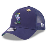 Tampa Bay Rays 2025 Big League Chew A-Frame 9FORTY Adjustable Trucker Hat Navy