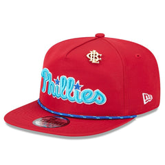 Philadelphia Phillies 2025 Big League Chew Golfer Snapback Hat Red