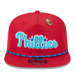 Philadelphia Phillies 2025 Big League Chew Golfer Snapback Hat Red