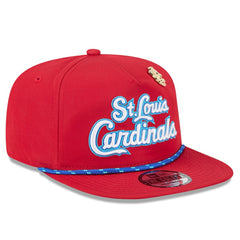 St. Louis Cardinals 2025 Big League Chew Golfer Snapback Hat Red