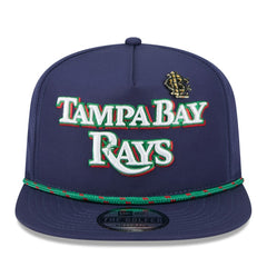 Tampa Bay Rays 2025 Big League Chew Golfer Snapback Hat Navy