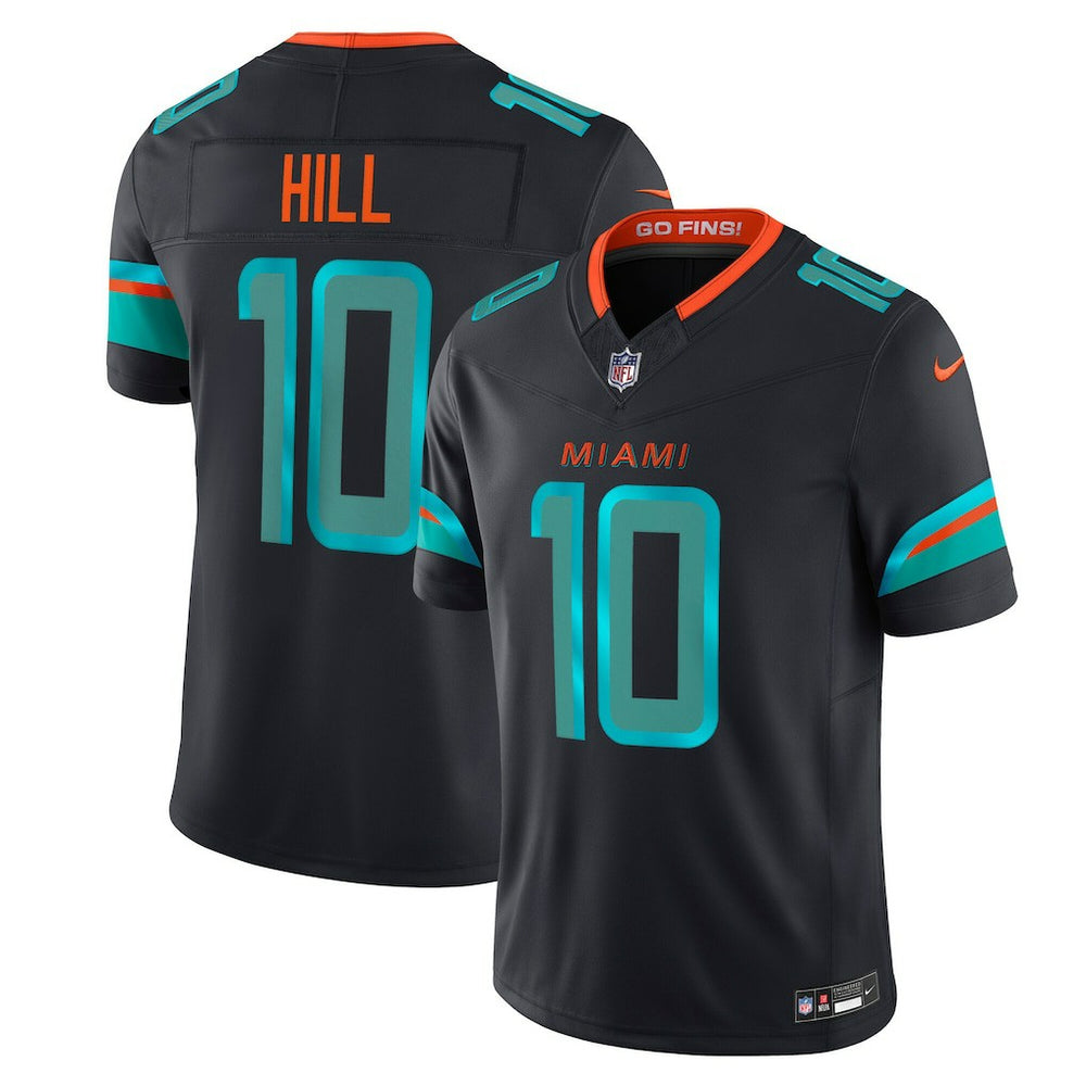 Tyreek Hill Miami Dolphins 2025 Rivalries Collection Limited Jersey - Pitch Blue cheap