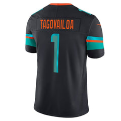 Tua Tagovailoa Miami Dolphins 2025 Rivalries Collection Limited Jersey - Pitch Blue on sale