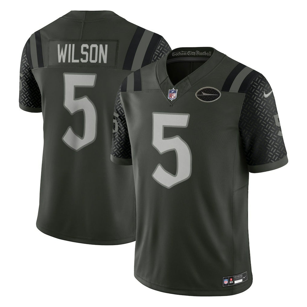 Garrett Wilson New York Jets 2025 Rivalries Collection Limited Jersey - Gotham Green online