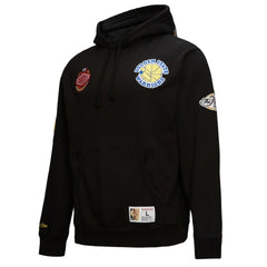 Golden State Warriors Hardwood Classics Blackout Collection Pullover Hoodie sale - Black cheap