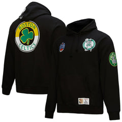 Boston Celtics Hardwood Classics Blackout Collection Pullover Hoodie - Black shop