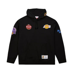 Los Angeles Lakers Hardwood Classics Blackout Collection Pullover Hoodie - Black shop