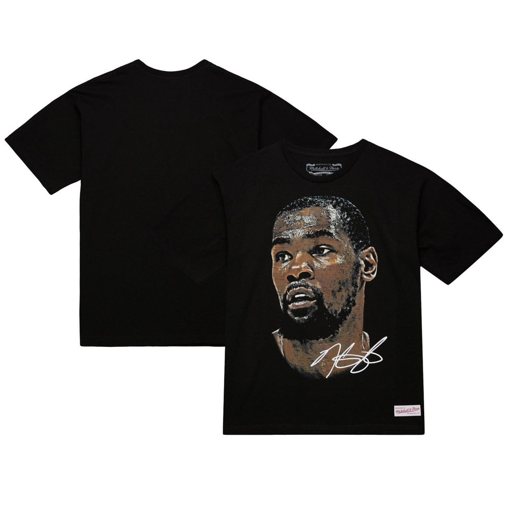 Kevin Durant NBA Unisex Real Big Face Player T-Shirt - Black outlet