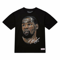 Kevin Durant NBA Unisex Real Big Face Player T-Shirt - Black outlet