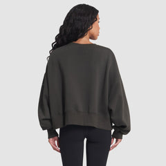 New York Jets Women's 2025 Rivalries Collection Oversized Phoenix Fleece Sweatshirt - Gotham Green on sale