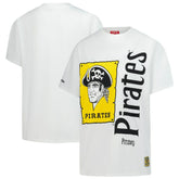Pittsburgh Pirates Women's Cooperstown Collection Boyfriend T-Shirt White