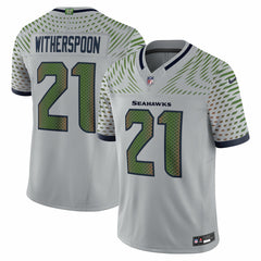 Devon Witherspoon Seattle Seahawks 2025 Rivalries Collection Limited Jersey - Wolf Gray on sale