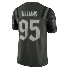 Quinnen Williams New York Jets 2025 Rivalries Collection Limited Jersey - Gotham Green on sale