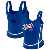 Buffalo Bills WEAR by Erin Andrews Women's Square Neck Tank Top - Royal discount