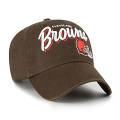 Cleveland Browns '47 Women's Ariana Clean Up Adjustable Hat - Brown sale