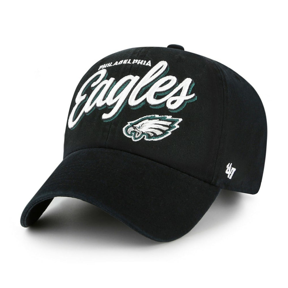 Philadelphia Eagles '47 Women's Ariana Clean Up Adjustable Hat - Black outlet