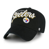 Pittsburgh Steelers '47 Women's Ariana Clean Up Adjustable Hat - Black online
