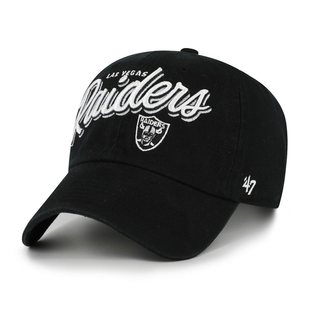 Las Vegas Raiders '47 Women's Ariana Clean Up Adjustable Hat - Black sale
