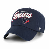 Houston Texans '47 Women's Ariana Clean Up Adjustable Hat - Navy discount