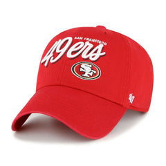 San Francisco 49ers '47 Women's Ariana Clean Up Adjustable Hat - Scarlet for sale