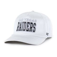 Las Vegas Raiders '47 Women's Outspoken Hitch Adjustable Hat - White on sale