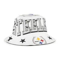 Pittsburgh Steelers '47 Women's Energize Bucket Hat - White for sale