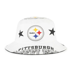 Pittsburgh Steelers '47 Women's Energize Bucket Hat - White for sale