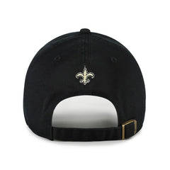 New Orleans Saints '47 Women's Zoey Clean Up Adjustable Hat - Black for sale