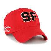 San Francisco 49ers '47 Women's Zoey Clean Up Adjustable Hat - Scarlet on sale