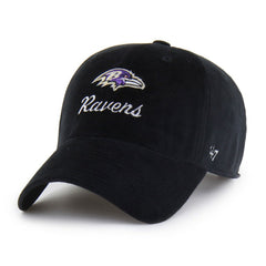 Baltimore Ravens '47 Women's Spirited Clean Up Adjustable Hat - Black for sale