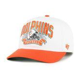 Miami Dolphins '47 Youth Prime Play Hitch Adjustable Hat - White/Orange online