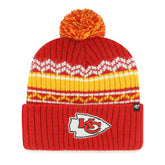 Kansas City Chiefs '47 Youth Polar Vortex Cuffed Knit Hat with Pom - Red cheap