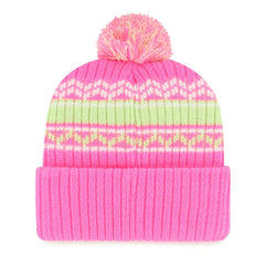 Minnesota Vikings '47 Girls Youth Polar Vortex Cuffed Knit Hat with Pom - Pink discount