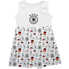Germany National Team Vive La Fete Girls Infant Impressions Artwork Tank Top Dress for sale - White