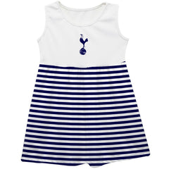 Tottenham Hotspur Vive La Fete Girls Toddler Striped Tank Top Dress Sale - White