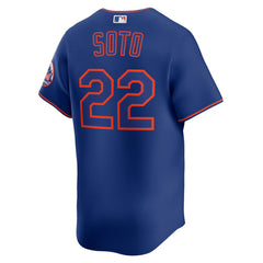 Juan Soto New York Mets Alternate Limited Player Jersey Royal