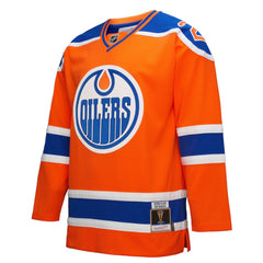 Leon Draisaitl Edmonton Oilers Mitchell & Ness Power Play Jersey - Orange Jerseys